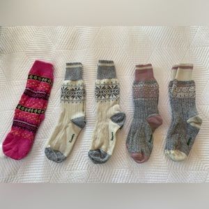 ROOTS wool socks (5)